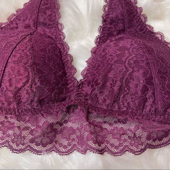 Gilly Hicks Sydney Halter Lace Bralette S - Picture 2 of 5